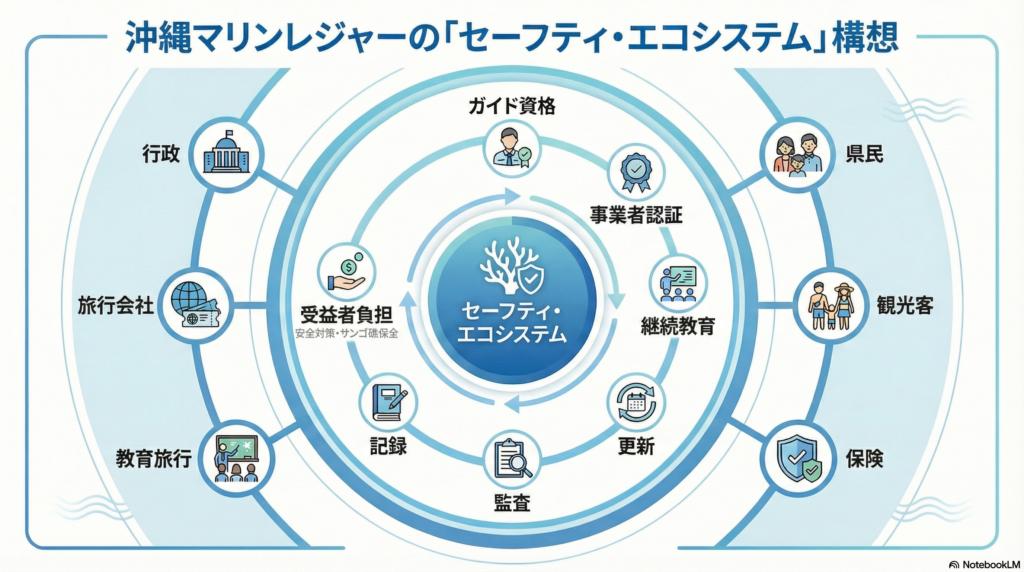沖縄マリンレジャーの「セーフティ・エコシステム」構想