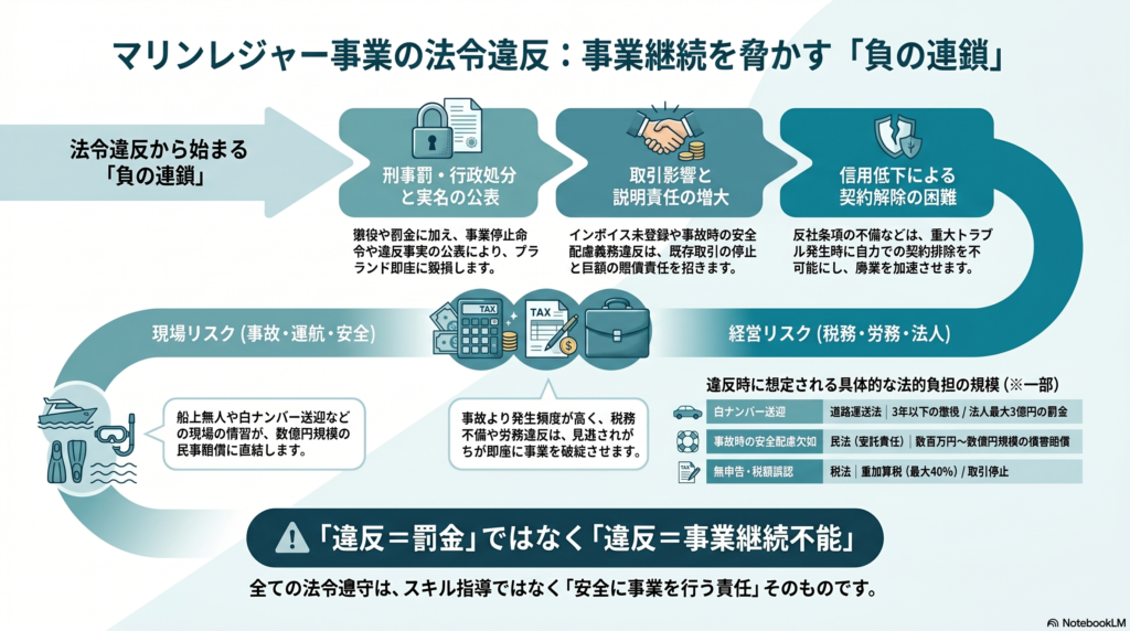 事業継続を脅かす「負の連鎖」