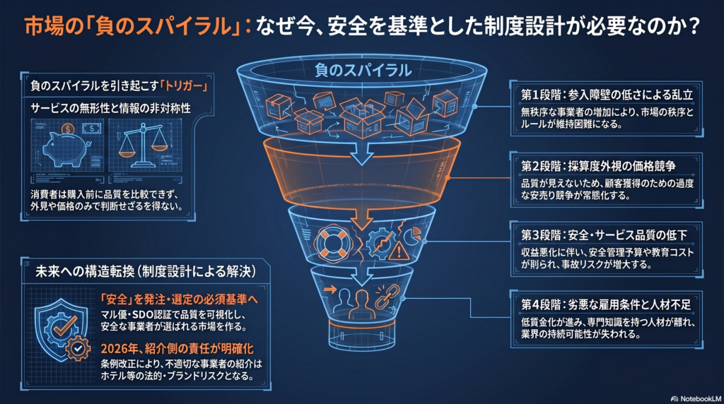 安全を基準とした制度設計が必要なのか